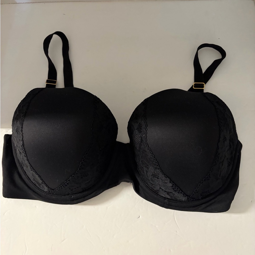 Soma embraceable perfect coverage Black Lace Women's Bra